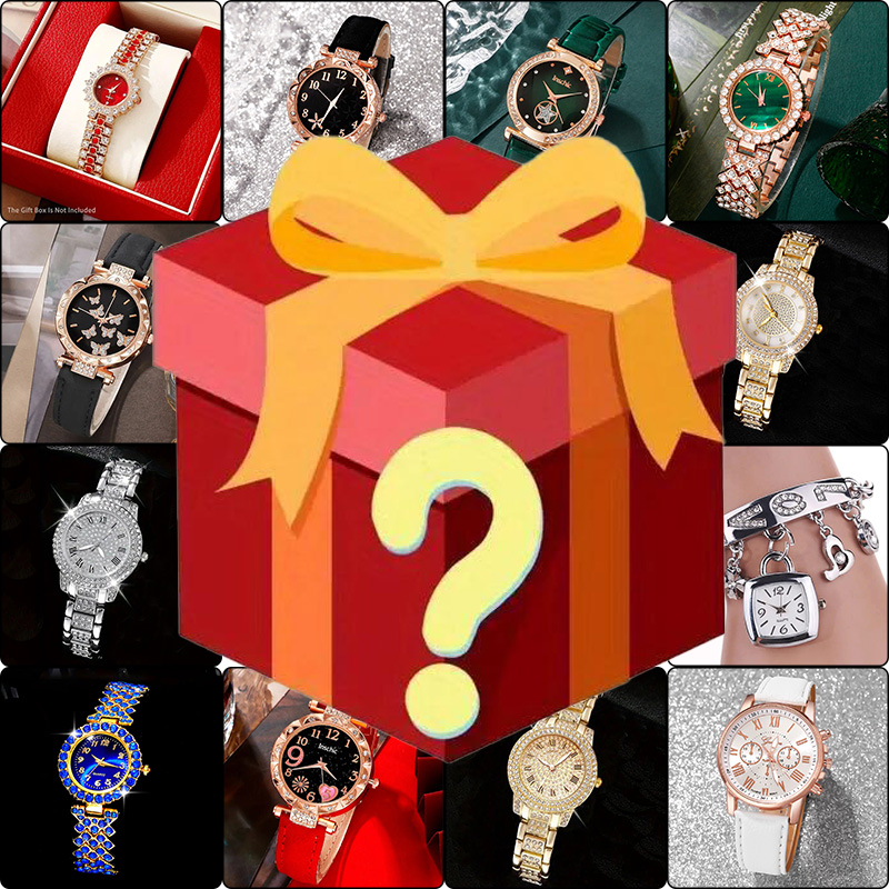 Jewelry For Watches - 1個、勝率100%のサプライズミステリーボックス、画像に表示されているメンズウォッチのいずれかがランダムに入っています。 これは #