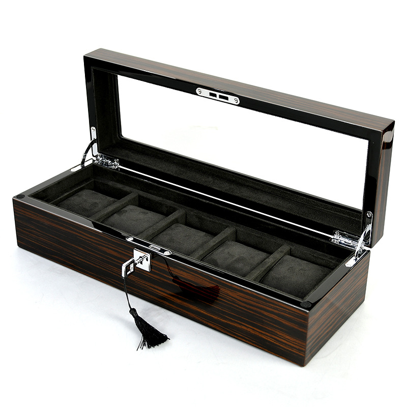 Hxl 木製ピアノラッカー多機能時計ボックス ジュエリー収納 - Watch Display Box のレビューと価格
