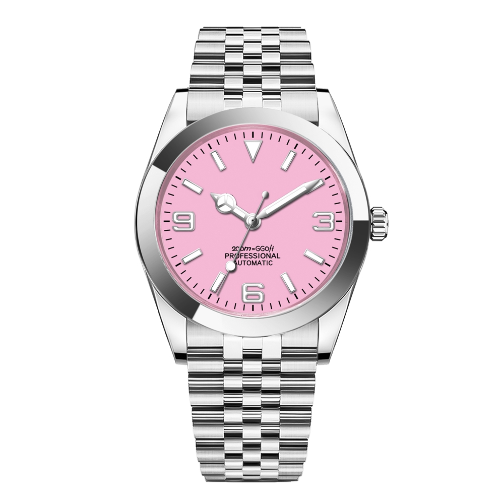 カスタムロゴ高級 NH35 腕時計女性男性腕時計 36 ミリ - Jewelry For Watches のレビューと価格