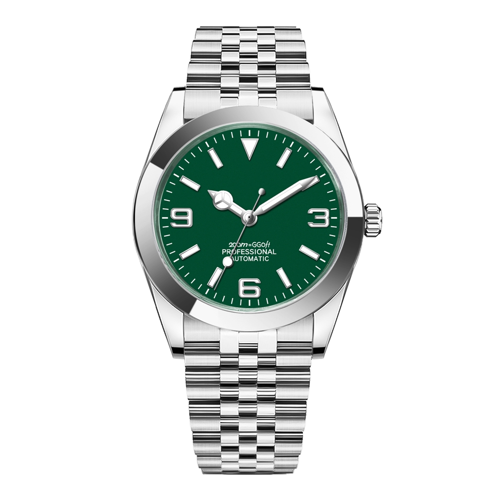カスタムロゴ高級 NH35 腕時計女性男性腕時計 36 ミリ - Jewelry For Watches のレビューと価格