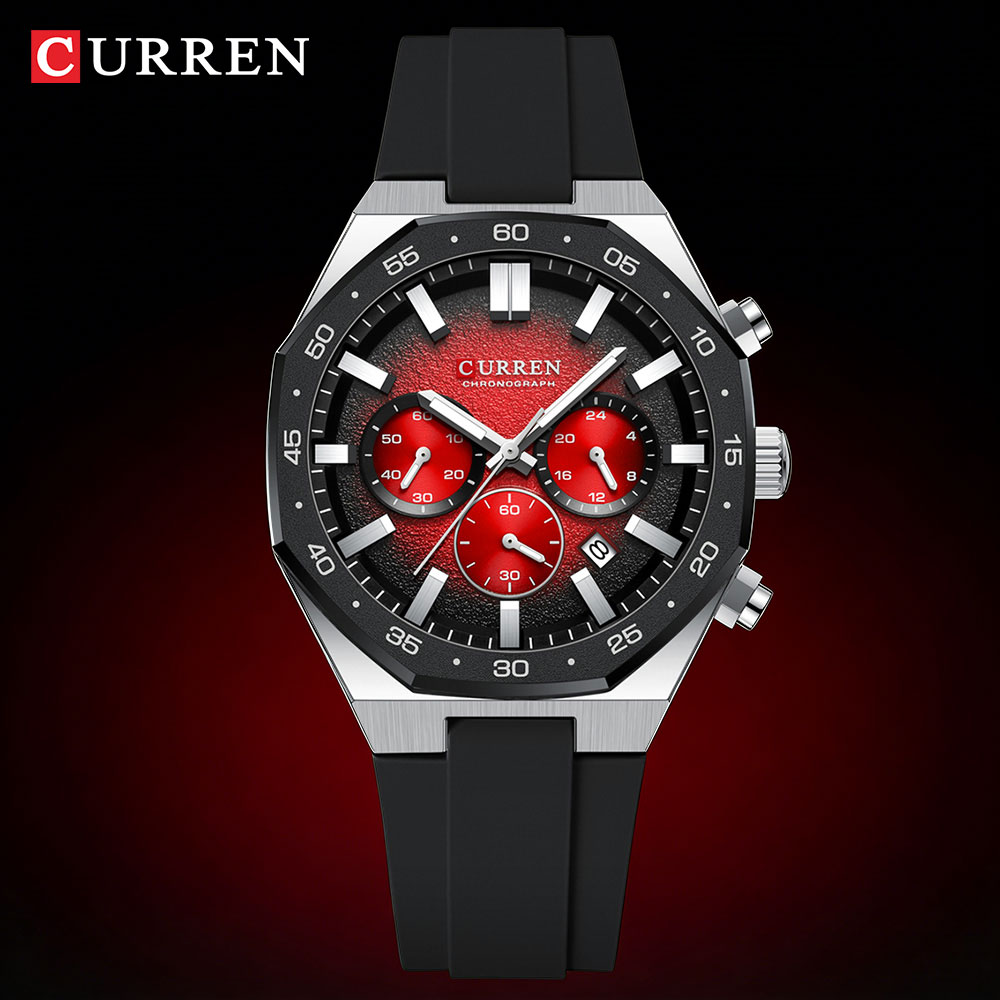 CURREN ファッションカジュアルメンズスポーツウォッチク - Jewelry For Watches のレビューと価格